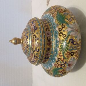 Vintage Chinese Cloisonne Bowl